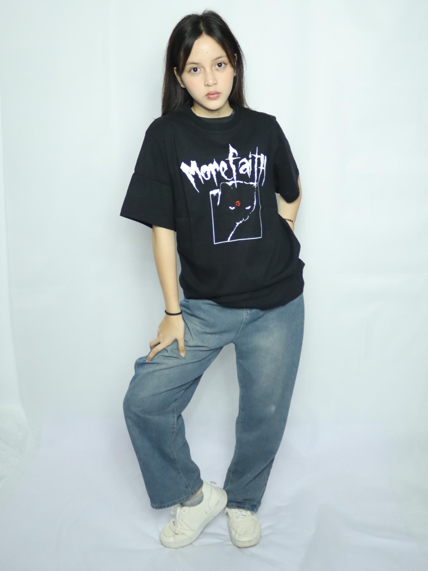 T-SHIRT MOREFAITH DISTRACTION - GREATSTREET / ATASAN / KAOS UNISEX / 24s