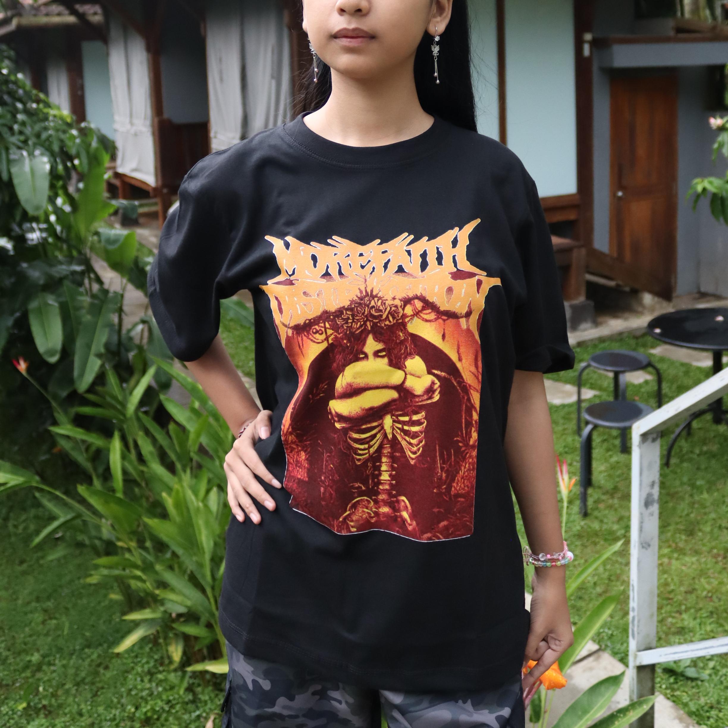 T-SHIRT MOREFAITH DISTRACTION - EXHIBITION / ATASAN / KAOS UNISEX / 24s